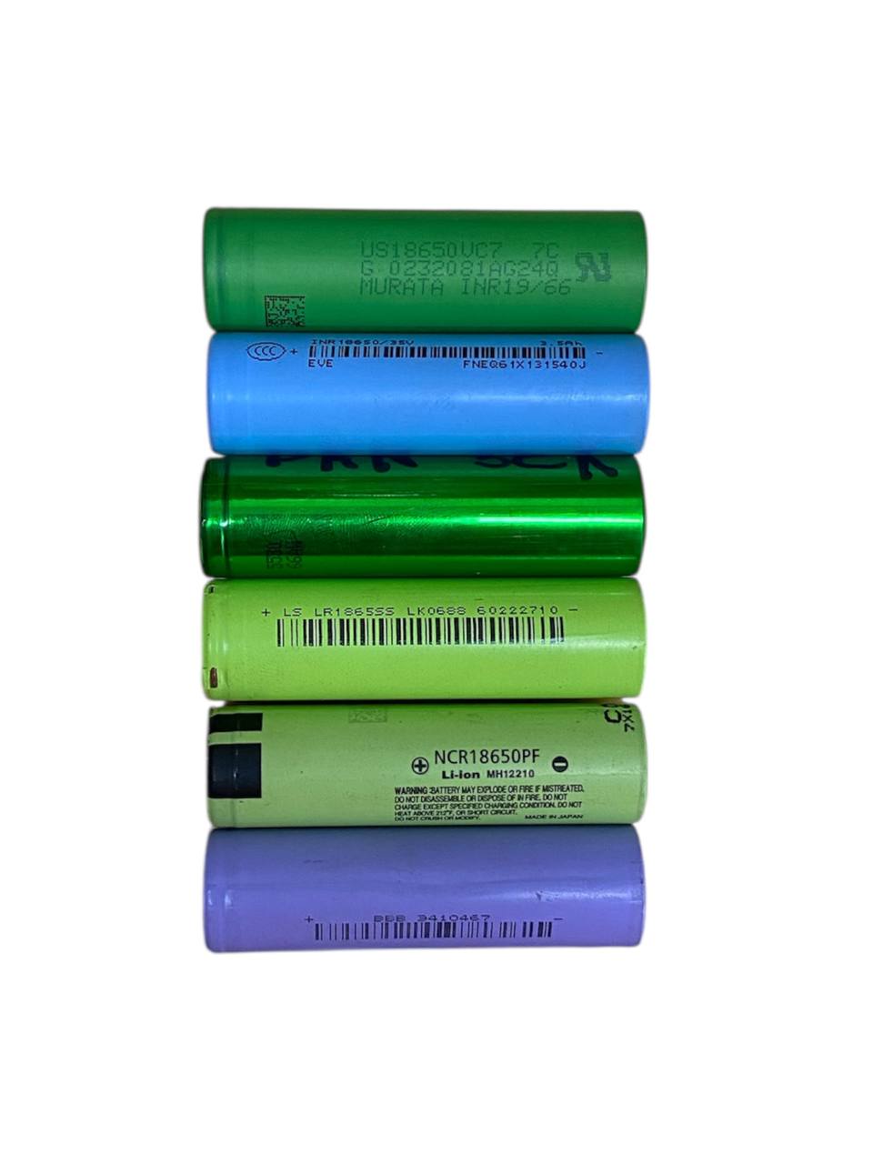 Акумулятори різних виробників 2500 – 3200mAh