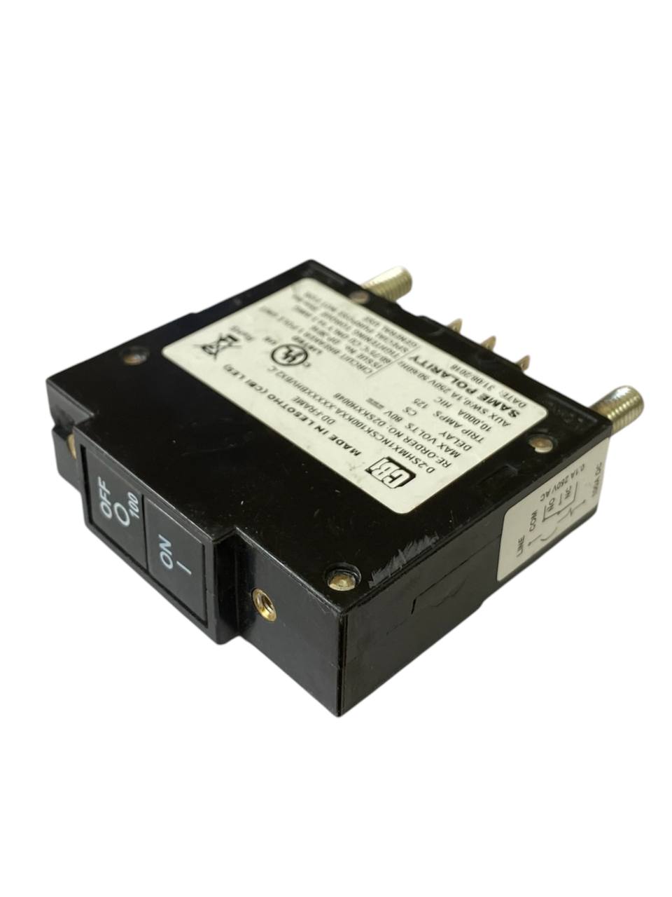 Автоматичний вимикач (CB) марки D2SHMX1NAK100KXX-AXX