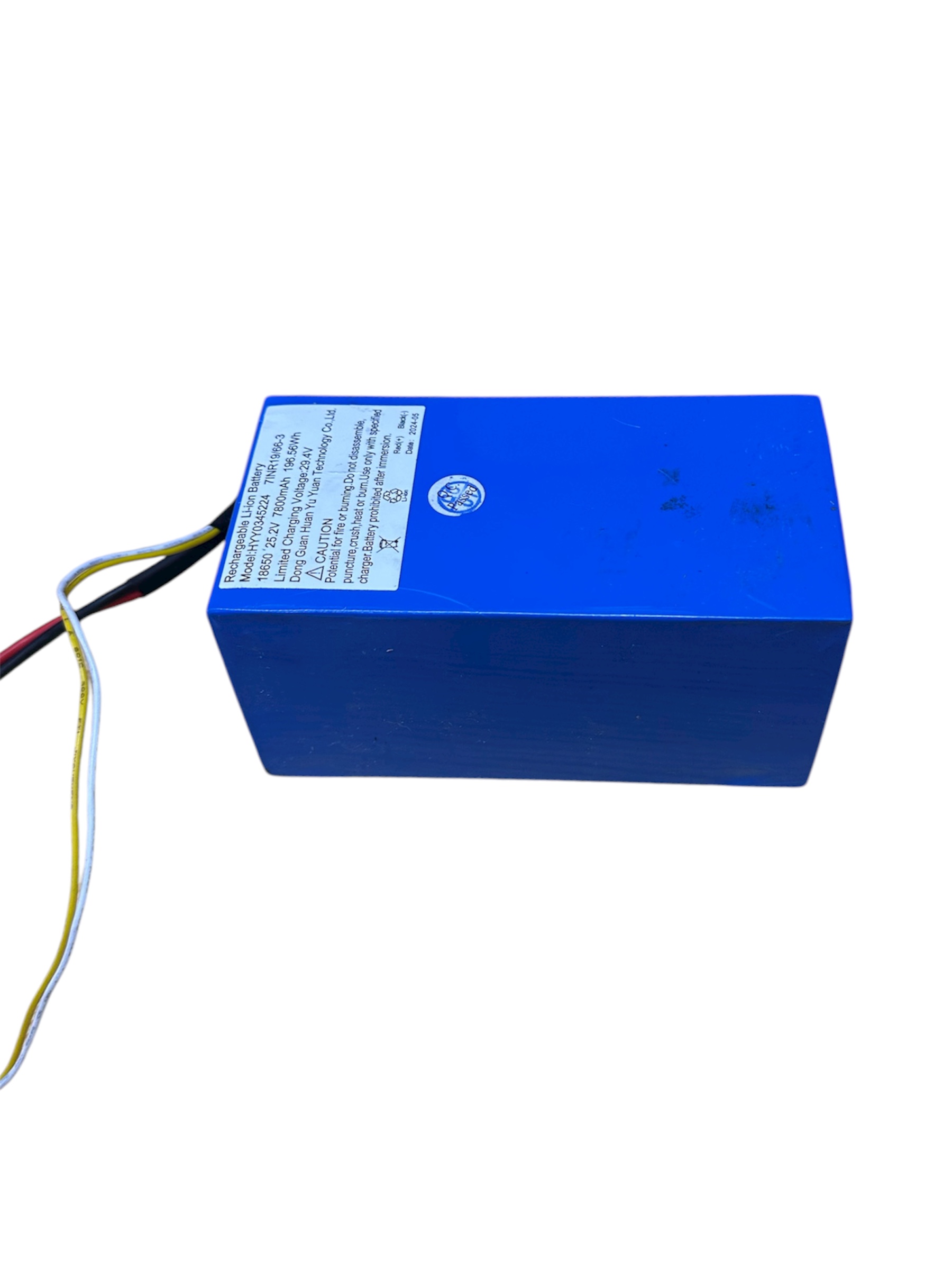 Акумуляторна збірка 7S3P 25.2V 7800mAh