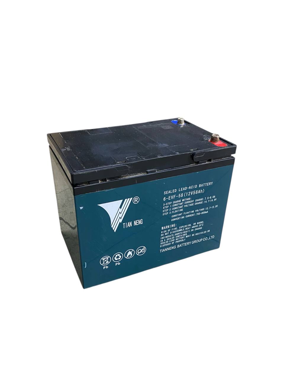 Гелевий акумулятор TIAN NENG 12V 58AH