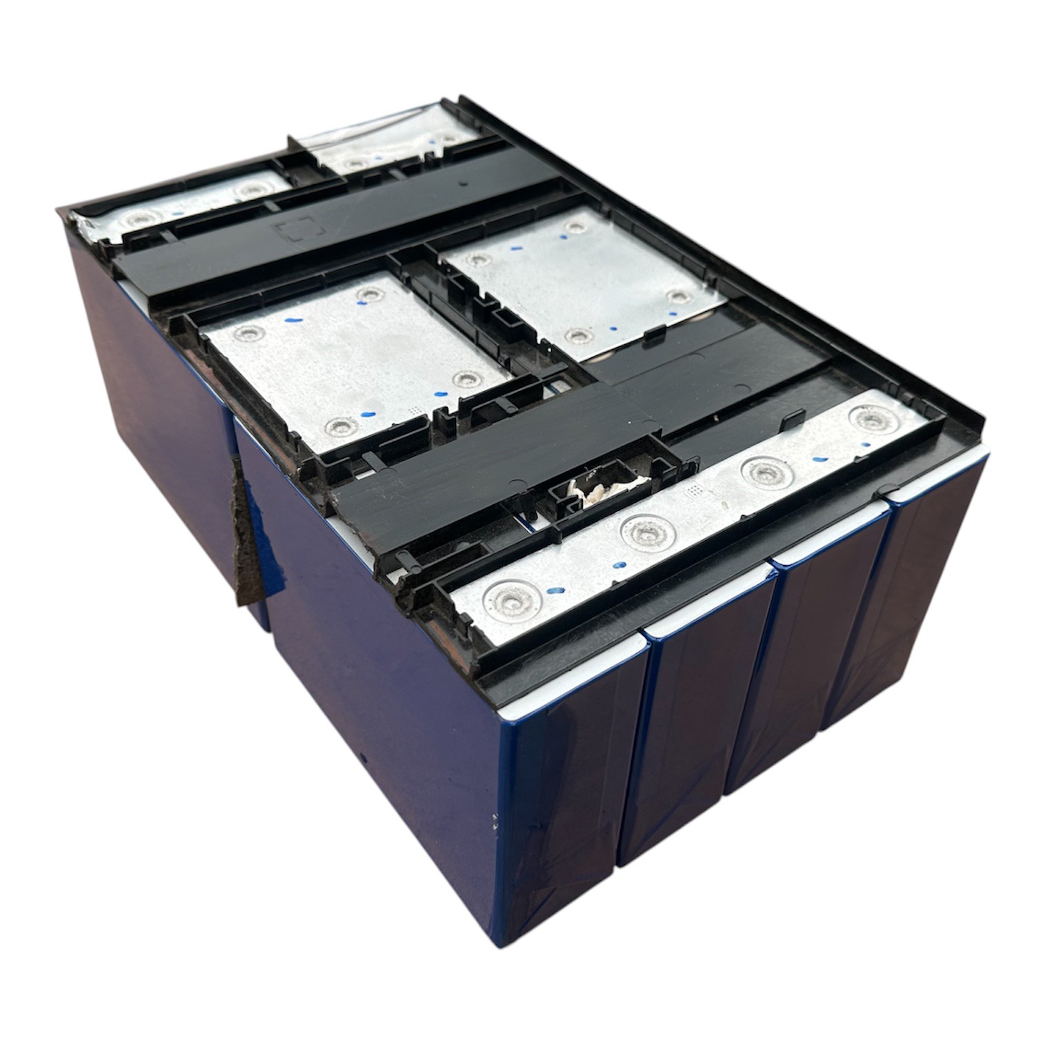 Акумуляторна збірка 4S2P LifePo4 200ah 12.8v 2.56kWh